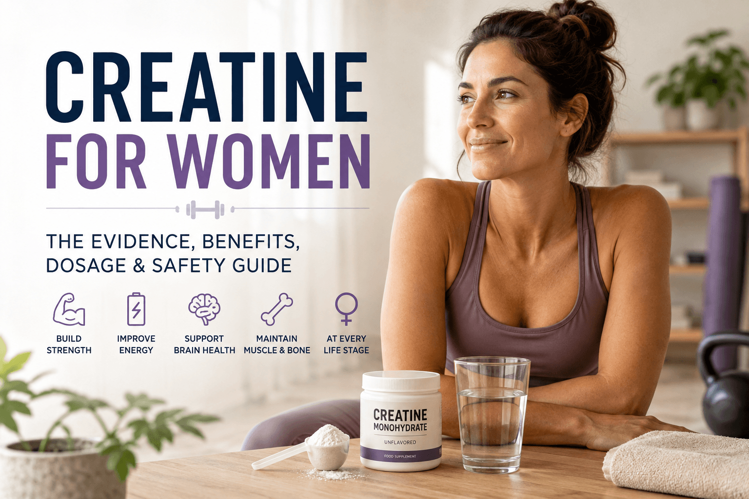 Creatine for Women: What the Evidence Actually Shows