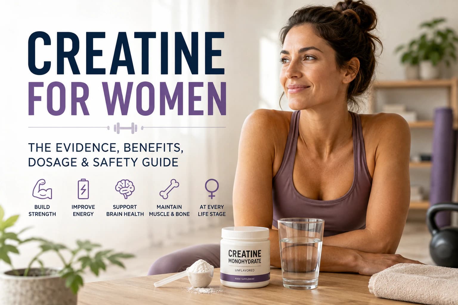 Creatine for Women: What the Evidence Actually Shows