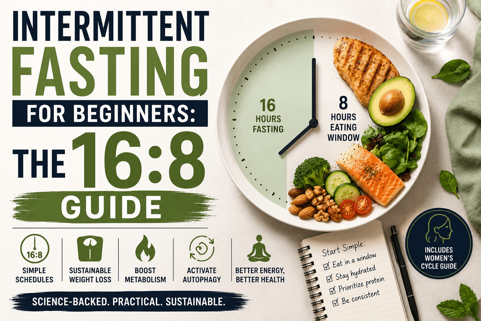 Intermittent Fasting for Beginners: The 16:8 Guide