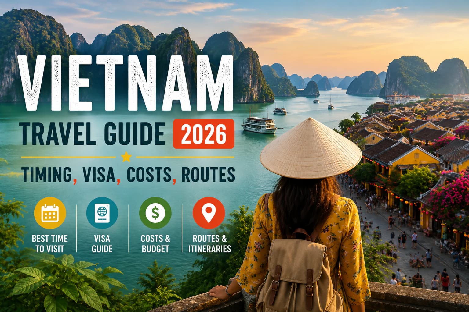 Vietnam Travel Guide 2026: Timing, Visa, Costs, Routes
