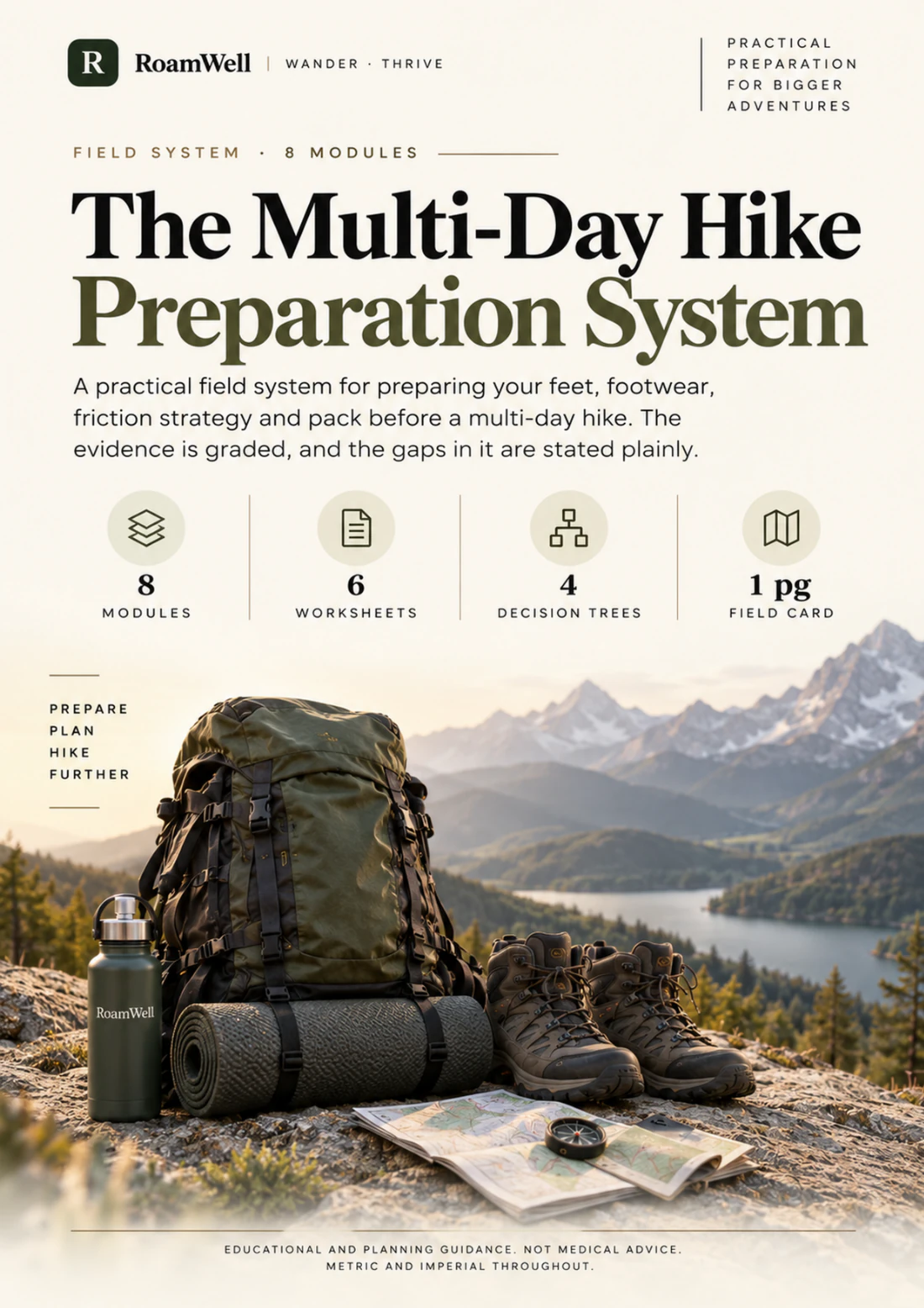 Cover of The Multi-Day Hike Preparation System